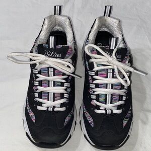 Skechers Multicolor and Black Sneakers